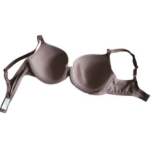 Wacoal‎ La Femme Underwire T-Shirt Bra Smoothing Taupe Brown Size 36D
